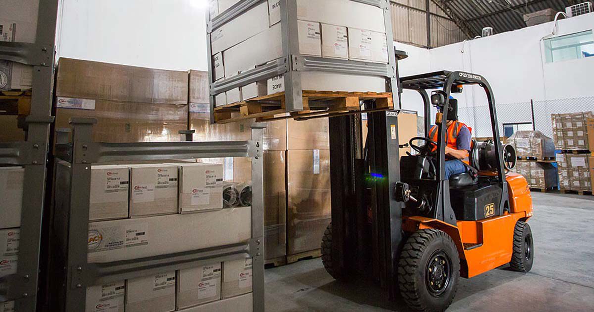 Como armazenar produtos acabados